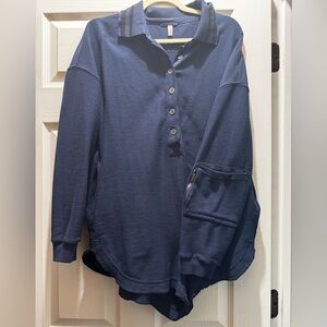 FP Movement by Free People Navy Jumpsuit